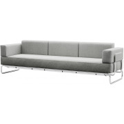 Thonet - S 5002/C001 Dreisitzer - Divina Melange 3 120 (Gestell: Chrom)