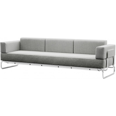 Thonet - S 5002/C001 Dreisitzer - Divina Melange 3 120 (Gestell: Chrom) Thonet - S 5002/C001 Dreisitzer - Divina Melange 3 120 (Gestell: Chrom)