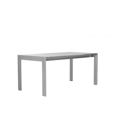 Pedrali - Matrix TMA Tisch - 165x86 cm | Weiß-Laminat | Aluminium Pedrali - Matrix TMA Tisch - 165x86 cm | Weiß-Laminat | Aluminium