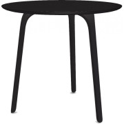 Magis - First Tisch rund - 80 cm/MDF Schwarz