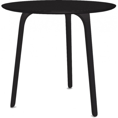 Magis - First Tisch rund - 80 cm/MDF Schwarz