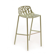 Fast - Forest Barhocker - 65 cm | Niedrig | Metallgrau