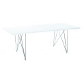 Magis - XZ3 Tisch rechteckig - Schwarz (Gestell: Weiß) Magis - XZ3 Tisch rechteckig - Schwarz (Gestell: Weiß)