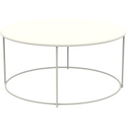 Vermobil - Daisy Beistelltisch DE90 - Perlweiß