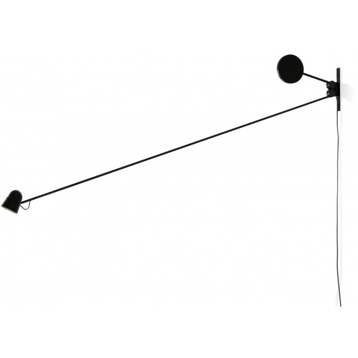 Luceplan - Counterbalance Wandleuchte LED - Schwarz Luceplan - Counterbalance Wandleuchte LED - Schwarz