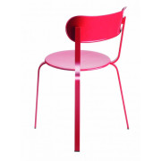 La Palma - Stil Stuhl mit Kissen - Grau