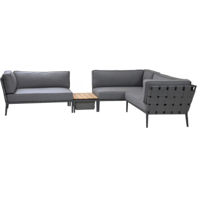 Cane-line - Conic Lounge 2 - Lavagrau Cane-line - Conic Lounge 2 - Lavagrau