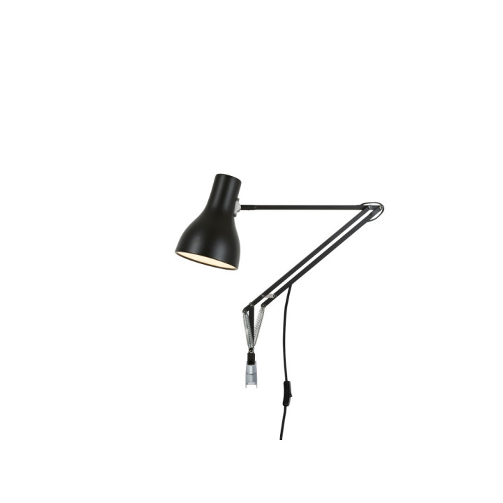 Anglepoise - Type 75 Schreibtischleuchte mit Wandmontage - Jet Black Anglepoise - Type 75 Schreibtischleuchte mit Wandmontage - Jet Black