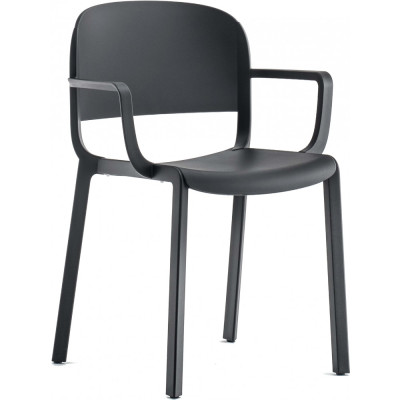 Pedrali - Dome 265 Armlehnstuhl - Anthrazit Pedrali - Dome 265 Armlehnstuhl - Anthrazit