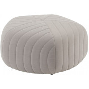Muuto - Five Pouf Polsterhocker - Hellgrau (Steelcut Trio 205)