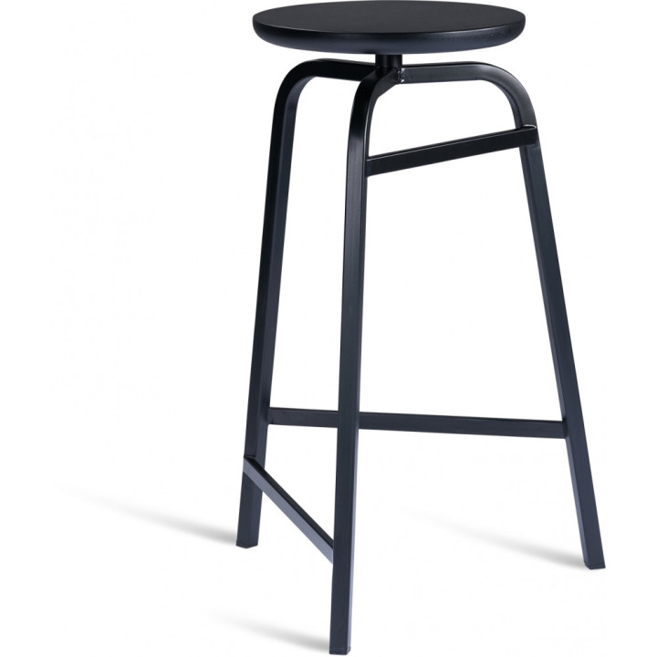 Northern - Treble Barhocker -  Eiche - Schwarz/Schwarz lackiert Northern - Treble Barhocker -  Eiche - Schwarz/Schwarz lackiert