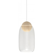 Mater - Liuku Pendelleuchte - Ball (Natur) | Transparent