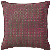 Cane-line - Stripe Zierkissen -  quadratisch - Mehrfach rosa