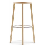 Plank - BLOCCO Barhocker - 76 cm | Esche Natur