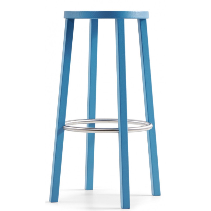 Plank - BLOCCO Barhocker - 63 cm | Blau Plank - BLOCCO Barhocker - 63 cm | Blau