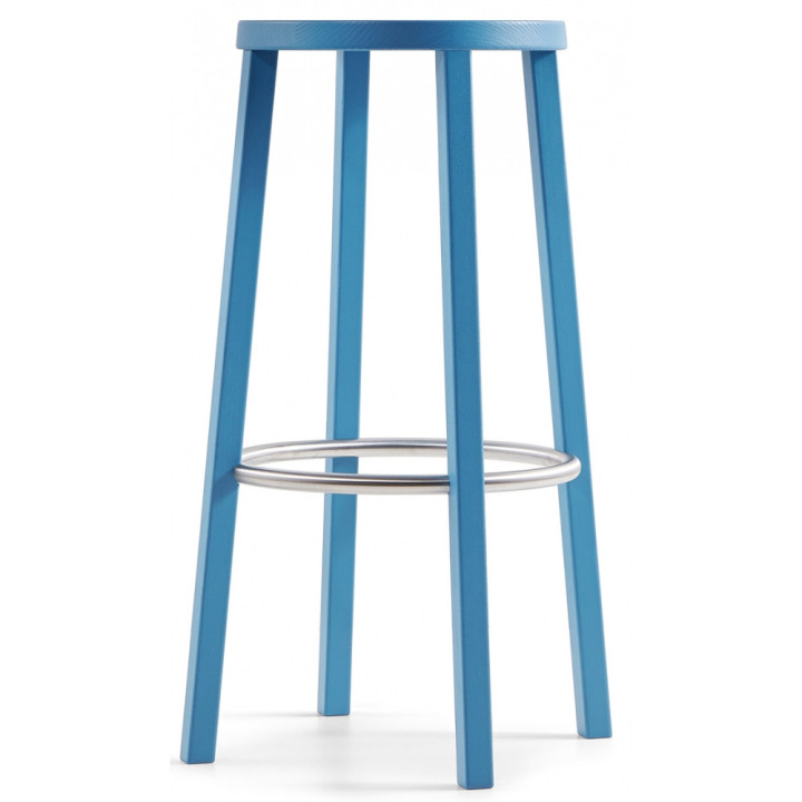 Plank - BLOCCO Barhocker - 76 cm | Blau Plank - BLOCCO Barhocker - 76 cm | Blau
