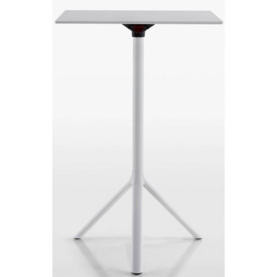 Plank - MIURA Stehtisch 70x70 cm - HPL (Outdoor) | Weiß Plank - MIURA Stehtisch 70x70 cm - HPL (Outdoor) | Weiß