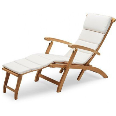 Skagerak - Barriere Deck Kissen für Steamer Liegestuhl - Weiß Skagerak - Barriere Deck Kissen für Steamer Liegestuhl - Weiß