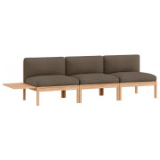 Moebe - Modular Sofa 3-Sitzer mit Beistelltisch Autumn - Autumn 361