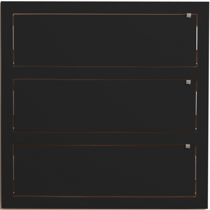 Ambivalenz - Fläpps Regal 80x80-3 cm, 3 Flächen Ambivalenz - Fläpps Regal 80x80-3 cm, 3 Flächen