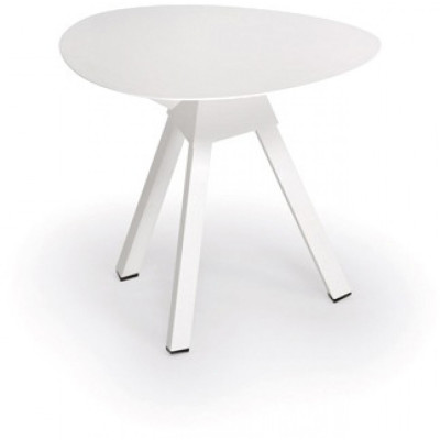 Weishäupl - Flow Beistelltisch - Weiß Weishäupl - Flow Beistelltisch - Weiß