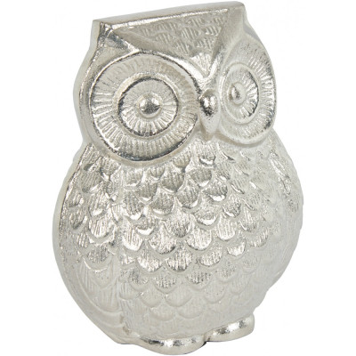 Lambert - Hedwig Dekofigur Eule Nickel - L Lambert - Hedwig Dekofigur Eule Nickel - L