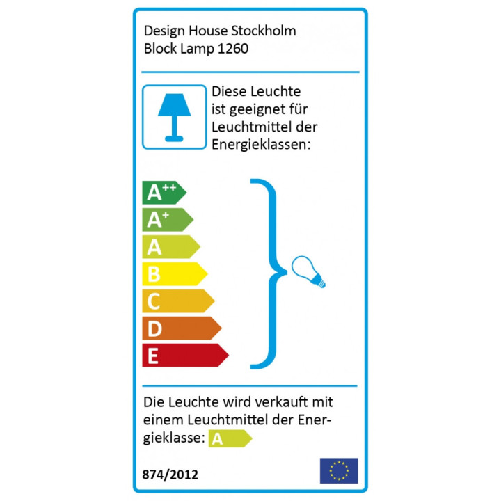 Design House Stockholm - Block Lamp LED Design House Stockholm - Block Lamp LED