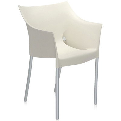 Kartell - Dr. No Stuhl - Wachsweiß Kartell - Dr. No Stuhl - Wachsweiß