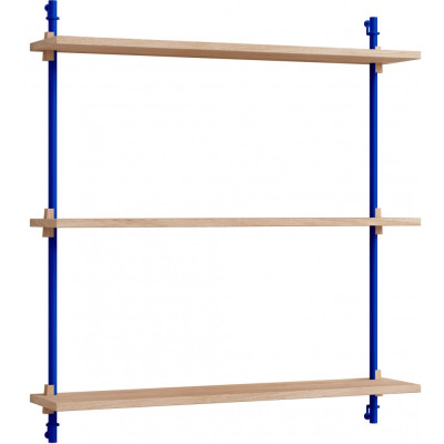 Moebe - Wall Shelving ws.85.1 Wandregal -  Einfach - Eiche/Tiefblau Moebe - Wall Shelving ws.85.1 Wandregal -  Einfach - Eiche/Tiefblau