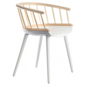 Magis - Cyborg Stick Sessel - Weiß/Natürlich