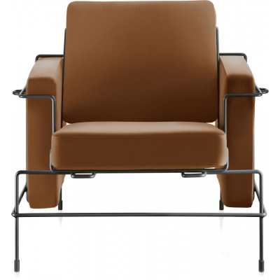 Magis - Traffic Sessel - Leder Braun (Gestell: Schwarz) Magis - Traffic Sessel - Leder Braun (Gestell: Schwarz)