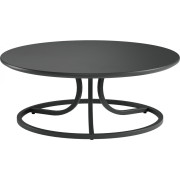 Emu - Collier Tisch rund 80 cm Blechplatte - Antikeisen (22)