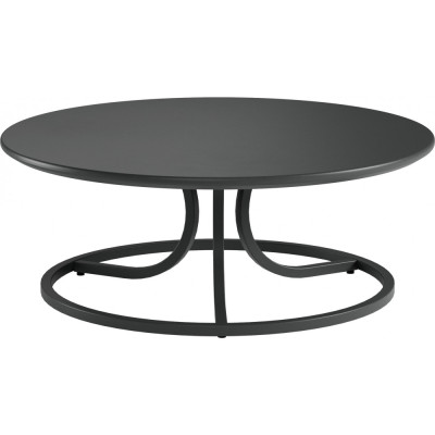 Emu - Collier Tisch rund 80 cm Blechplatte - Antikeisen (22)