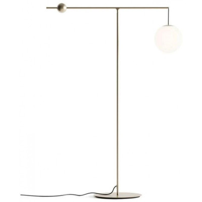 Luceplan - Malamata Stehleuchte - Gebürstetes Messing Luceplan - Malamata Stehleuchte - Gebürstetes Messing