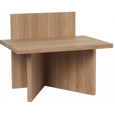 Ferm Living - Oblique Hocker - Eiche geölt Ferm Living - Oblique Hocker - Eiche geölt