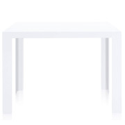 Kartell - Invisible Tisch - 72 cm | Weißglänzend