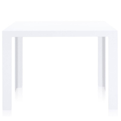 Kartell - Invisible Tisch - 72 cm | Weißglänzend