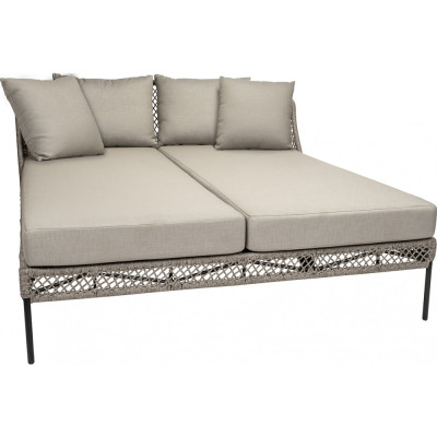 Stern - Odea Doppelliege - Kordel salt / Kissen cream Stern - Odea Doppelliege - Kordel salt / Kissen cream