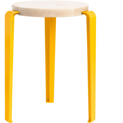 TIPTOE - Lou Hocker Buche massiv - Sunflower Yellow TIPTOE - Lou Hocker Buche massiv - Sunflower Yellow