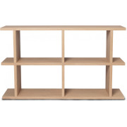 Ferm Living - Kona Bücherregal natur - 2x2