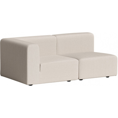 TIPTOE - Bridge Sofa 2-Sitzer - Elfenbein Beige | 1 Armlehne TIPTOE - Bridge Sofa 2-Sitzer - Elfenbein Beige | 1 Armlehne