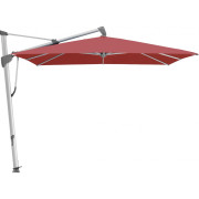 Glatz - Sombrano S+ Sonnenschirm 300x300cm natureloxiert - Cherry 637 (Kategorie 5)