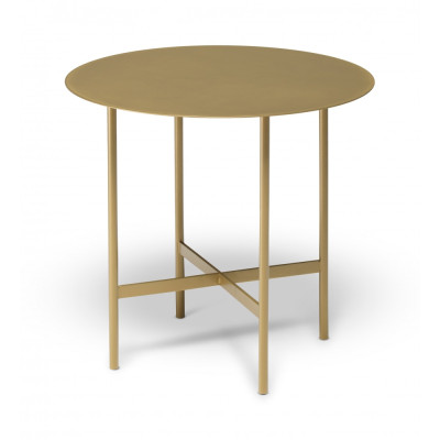 Müller Möbelfabrikation - Beta Beistelltisch Klein - Messing Müller Möbelfabrikation - Beta Beistelltisch Klein - Messing