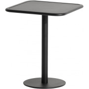 Petite Friture - Week-End Bistro Tisch quadratisch - Schwarz