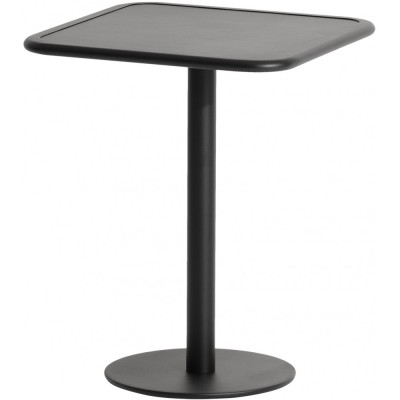 Petite Friture - Week-End Bistro Tisch quadratisch - Schwarz Petite Friture - Week-End Bistro Tisch quadratisch - Schwarz
