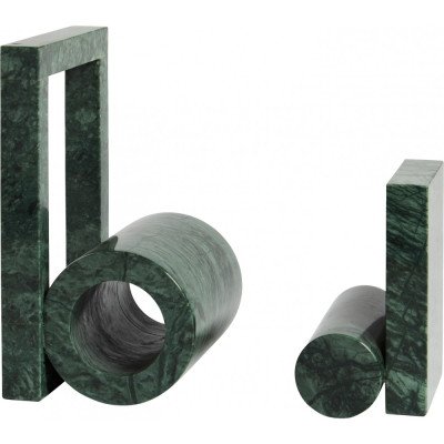 Woud - Booknd Buchstütze - Marmor Grün Woud - Booknd Buchstütze - Marmor Grün