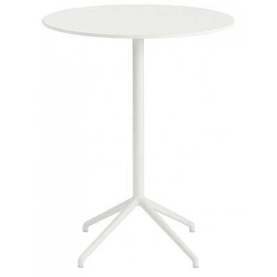 Muuto - Still Café Bar-/Tresentisch rund - Weiß