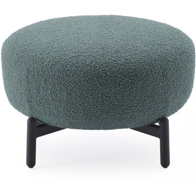 Kartell - Lunam Pouf Curly - Petrol Kartell - Lunam Pouf Curly - Petrol