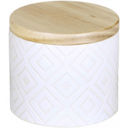 Lambert - Ebba Duftkerze Im Gefäß mit Deckel - Weiß