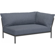 Houe - Level 2 Lounge Sofa-Element Rechts Dunkelgrau - Sky (Heritage)